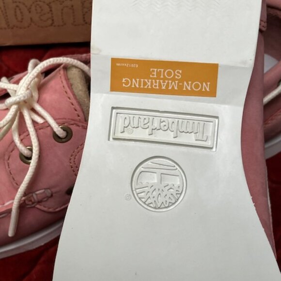 Pink Timberland Boat Shoes - Picture 2 of 5